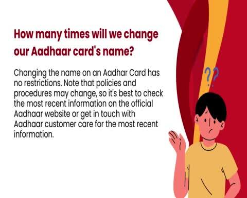 How Can I Change Name In Aadhaar Card?