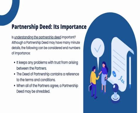 What Is Definition of  Partnership Deed