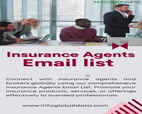 B2B Insurance Agents Email List